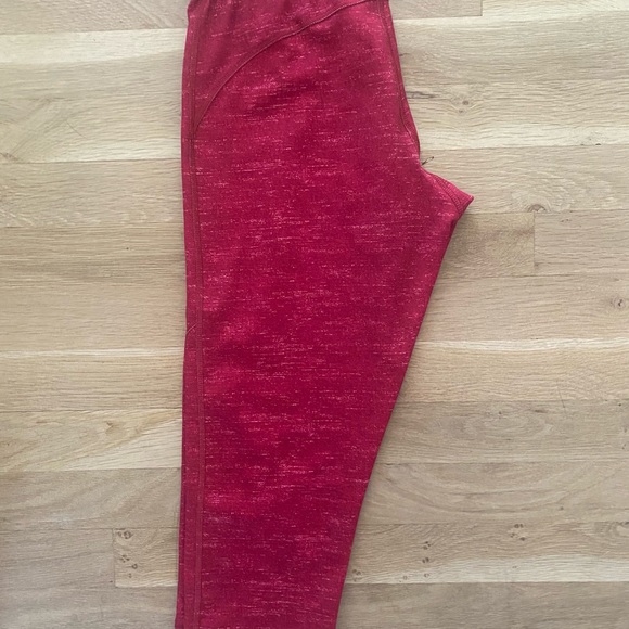 Adidas Techfit Climatized red leggings sz S - Picture 4 of 7